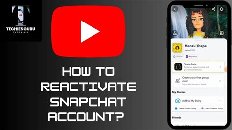 Account Recovery • Snapchat